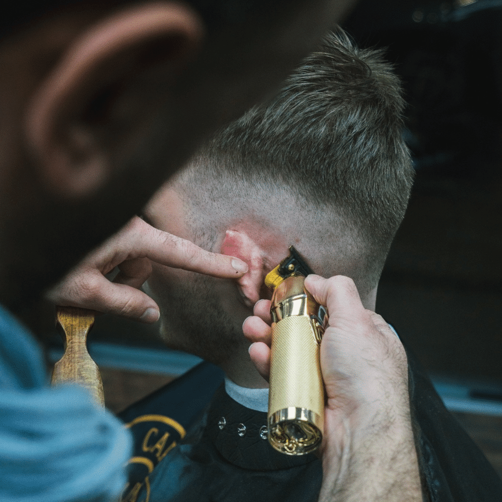 Fade på lyst hår – taper fade hos Starco Barber på Vesterbro